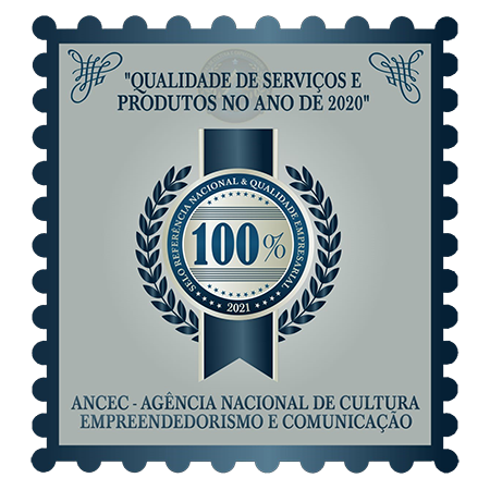 Selo de premiação recebida